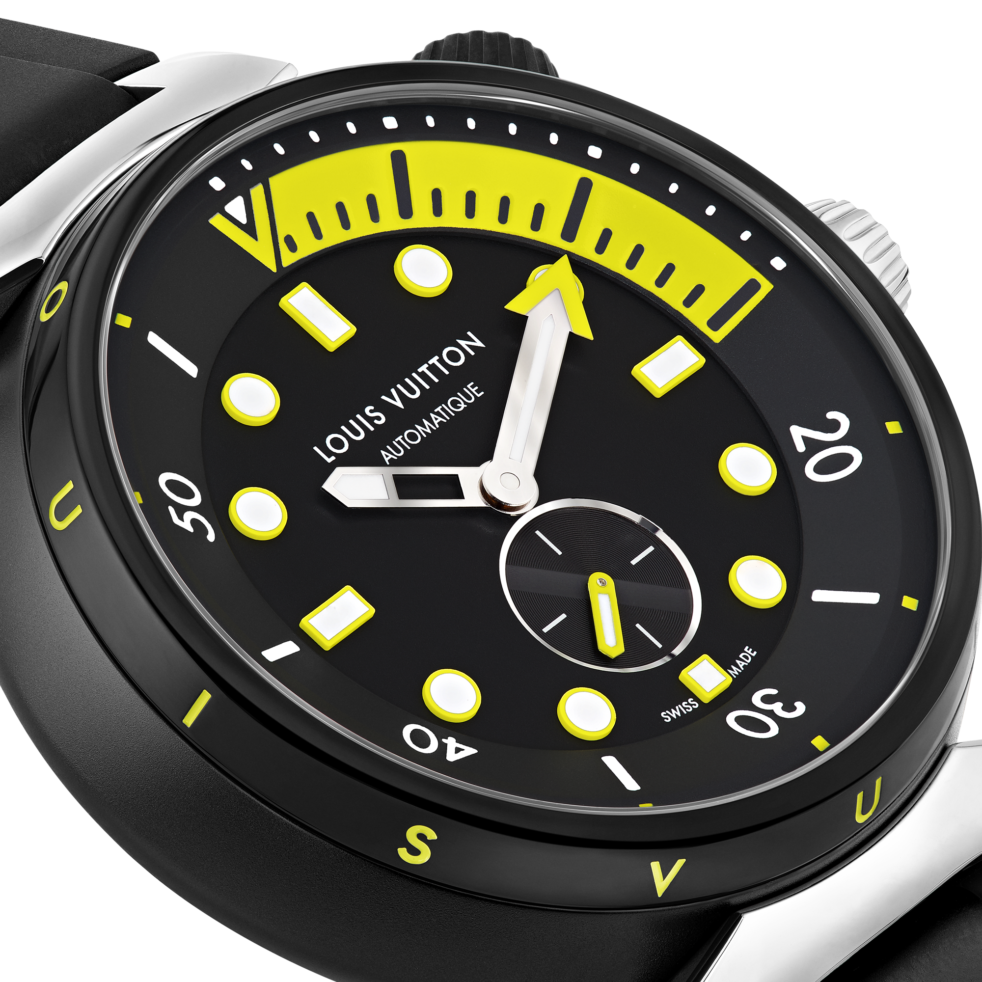 Tambour Street Diver, automatic, 44mm, steel - All Watches | LOUIS